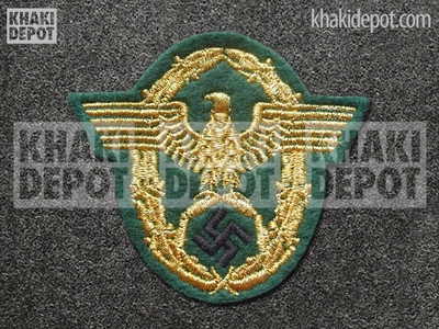 Schutzpolizei NCO'S Sleeve Eagle 1943 pattern [D 107]